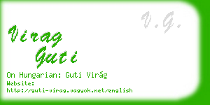 virag guti business card